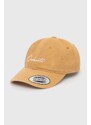 Pamučna kapa sa šiltom Carhartt WIP Delray Cap boja: bež, bez uzorka, I031638.25TXX