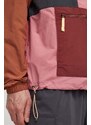 Jakna Columbia Painted Peak za muškarce, boja: ružičasta, za prijelazno razdoblje, oversize, 2072191