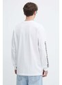 Pamučna majica dugih rukava Billabong boja: bijela, s tiskom, ABYZT02238