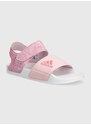Dječje sandale adidas ADILETTE SANDAL K boja: ružičasta