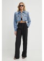 Traper jakna Versace Jeans Couture za žene, za prijelazno razdoblje, 76HAS458 DS013M30