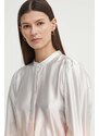 Košulja Bruuns Bazaar FadingBBBlanca za žene, boja: bež, regular, s ruskim ovratnikom, BBW3842