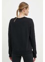 Pamučna dukserica Fjallraven Vardag Sweater za žene, boja: crna, bez uzorka, F87075