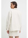 Traper jakna Lauren Ralph Lauren za žene, boja: bež, za prijelazno razdoblje, 200934622