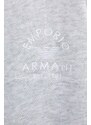 Homewear dukserica Emporio Armani Underwear boja: siva, s kapuljačom, melanž, 164838 4R276