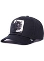Pamučna kapa sa šiltom Goorin Bros Panther boja: crna, 101-1108