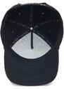 Pamučna kapa sa šiltom Goorin Bros Alpha Dog boja: crna, s aplikacijom, 101-1133