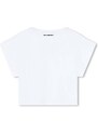 Dječja majica kratkih rukava Karl Lagerfeld boja: bijela