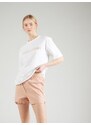 Calvin Klein Underwear Kratke hlače za spavanje bež / bijela