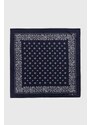 Vunena marama Polo Ralph Lauren boja: tamno plava, s uzorkom, 712926107