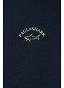 Dukserica Paul&Shark za muškarce, boja: tamno plava, s kapuljačom, bez uzorka, 24411878