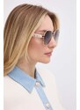 Sunčane naočale Guess za žene, boja: bijela, GU7913_5925W