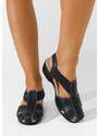 Zapatos Sandale s petu Melona V4 plavo navy
