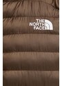 Sportski prsluk The North Face Huila boja: smeđa, za prijelazno razdoblje, NF0A85AFHCF1