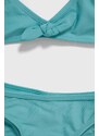 Dječji dvodijelni kupaći kostim zippy 2-pack boja: tirkizna