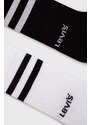 Čarape Levi's 2-pack boja: crna