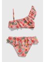 Dječji dvodijelni kupaći kostim zippy boja: ružičasta