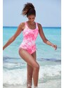 VENICE BEACH Jednodijelni kupaći kostim roza / bijela