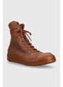 Tenisice Rick Owens Denim Shoes Sneaks za muškarce, boja: smeđa, DU01D1800.SCFT.545454