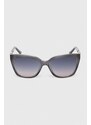 Sunčane naočale Guess za žene, boja: siva, GU7878_5320W