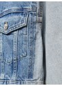MANGO Prijelazna jakna 'Olivia' plavi traper / svijetloplava