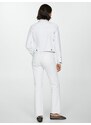 MANGO Prijelazna jakna 'VICKY' bijela