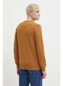 Pamučni pulover Timberland boja: smeđa, lagani, TB0A2BMMP471