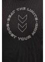 Majica kratkih rukava za trening Hummel Boost boja: crna, s tiskom, 223838