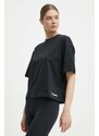 Majica kratkih rukava Hummel Ultra Boxy za žene, boja: crna