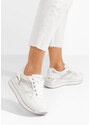 Zapatos Tenisice sa platformom Camora bijele