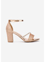 Zapatos Sandale elegantne Jubiley Šampanjac