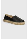 Kožne espadrile Kenzo Boke Flower 2.0 boja: crna, FE52ES021L78.99