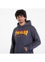Hoodica Thrasher Flame Hoodie Dark Grey