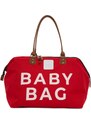 Bagmori Torba za pelene crvena / bijela