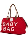 Bagmori Torba za pelene crvena / bijela