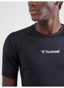 Hummel Tehnička sportska majica crna / bijela