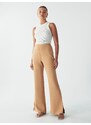 Willa Hlače 'Haze' taupe siva
