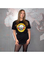 Metalik majica žensko Guns N' Roses - Classic Logo - ROCK OFF - GNRDRS04LB