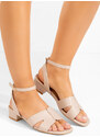 Zapatos Sandale s petu Briena bež