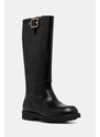 Kožne čizme BOSS Eleri