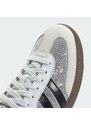ADIDAS ORIGINALS Niske tenisice 'Samba' crna / srebro / bijela / prljavo bijela