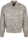 Urban Classics Bomber jakna u tonalnom camo stilu, boje kamena