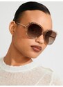 Pilgrim Sunčane naočale 'Hella' smeđa / zlatna