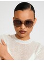 Pilgrim Sunčane naočale 'Hella' smeđa / zlatna