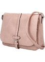 INT COMPANY Trendovska ženska torbica od umjetne kože preko tijela Relinda, svijetlo ružičaste boje