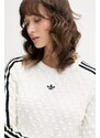 Pulover s dodatkom vune adidas Originals