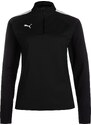 PUMA Sportska sweater majica 'TeamLiga' crna / bijela