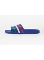 adidas Originals adidas Adilette Aqua Slides Bold Blue/ Green/ Ftwr White