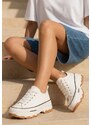 Zapatos Tenisice s Platformom Raviana V4 bijele