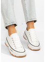 Zapatos Tenisice s Platformom Raviana V4 bijele